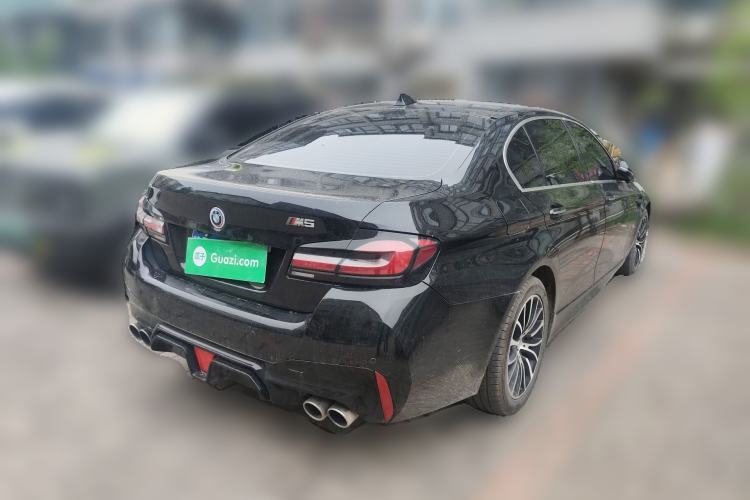 Used BMW 5 Series 2013 525Li Leading Model Rear Right 45 Deg