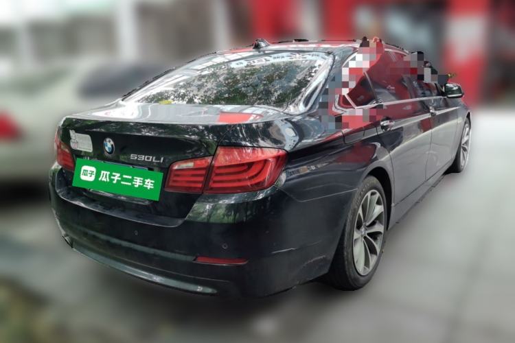 Used BMW 5 Series 2013 530Li Luxury Model Rear Right 45 Deg