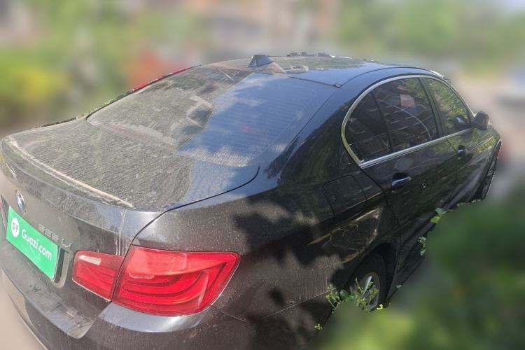 Used BMW 5 Series 2013 525Li Leading Model Rear Right 45 Deg