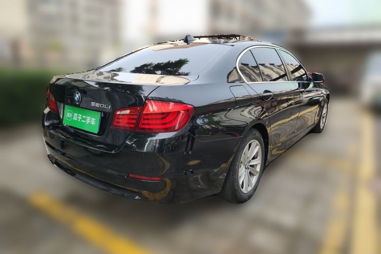 Used BMW 5 Series 2013 520Li Elegant Edition Rear Right 45 Deg