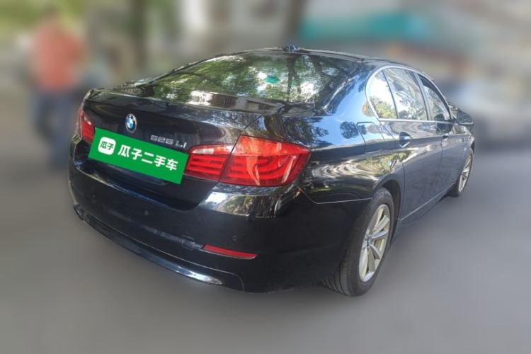 Used BMW 5 Series 2013 525Li Leading Model Rear Right 45 Deg