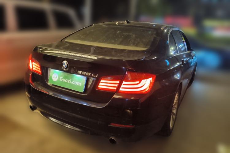 Used BMW 5 Series 2013 535Li Leading Model Rear Right 45 Deg