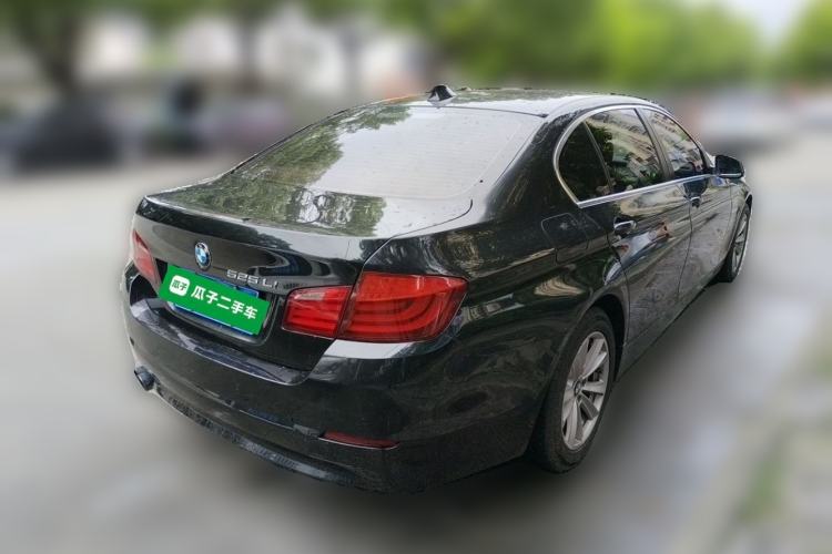 Used BMW 5 Series 2013 525Li Luxury Model Rear Right 45 Deg