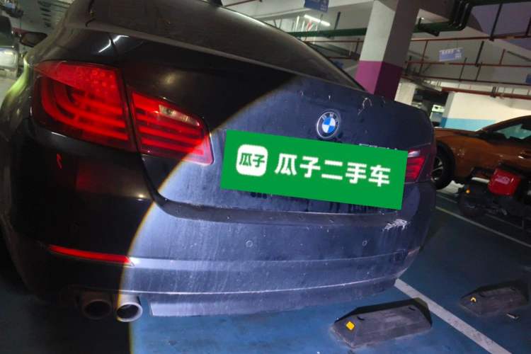 Used BMW 5 Series 2013 530Li Luxury Model Rear