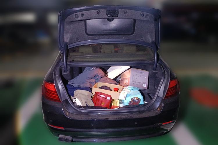 Used BMW 5 Series 2013 525Li Luxury Model Trunk