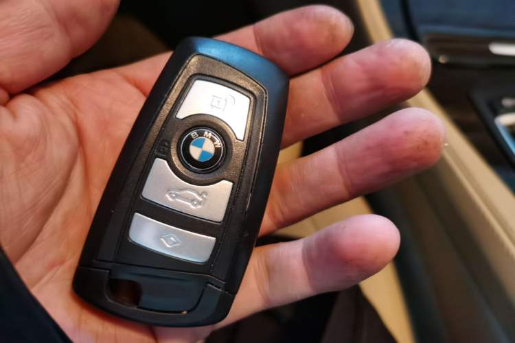 Used BMW 5 Series 2013 530Li Luxury Model Vehicle Key