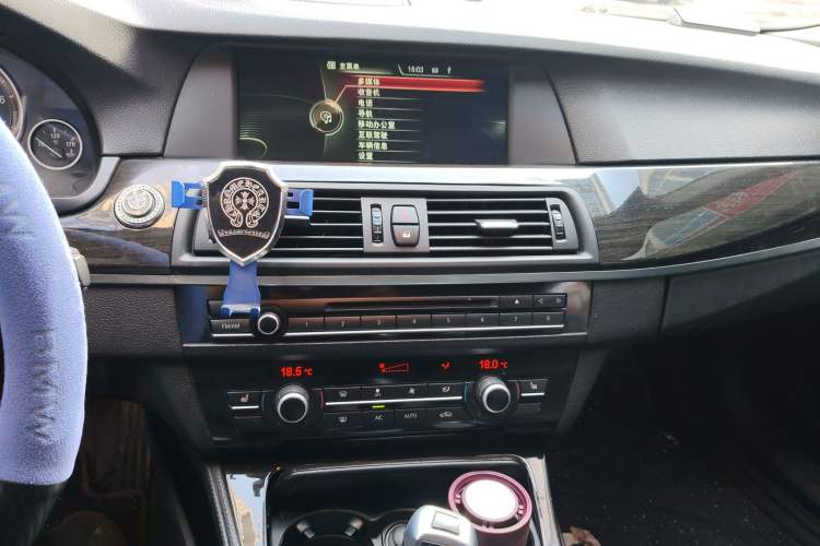 Used BMW 5 Series 2013 530Li Leading Model Audio And AC Panel