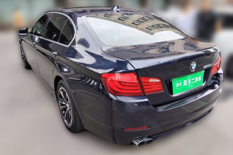 Used BMW 5 Series 2013 525Li Luxury Model Rear Left 45 Deg