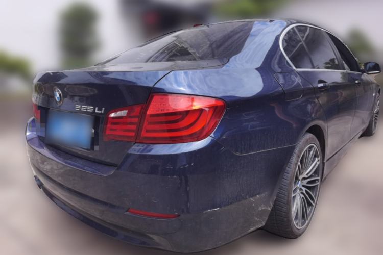 Used BMW 5 Series 2013 525Li Luxury Model Rear Right 45 Deg