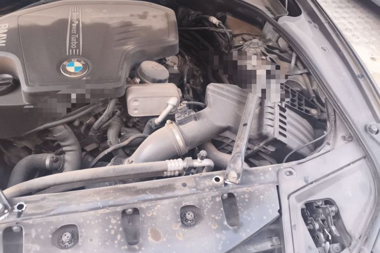 Used BMW 5 Series 2013 525Li Leading Model Engine Bay Left