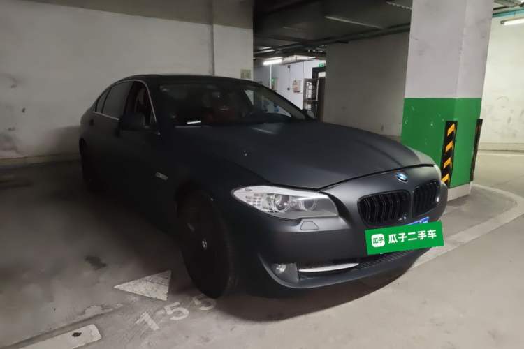 Used BMW 5 Series 2013 525Li Luxury Model Front Right 45 Deg