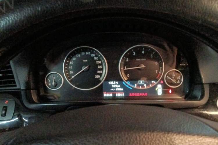 Used BMW 5 Series 2013 525Li Luxury Model Instrument Cluster