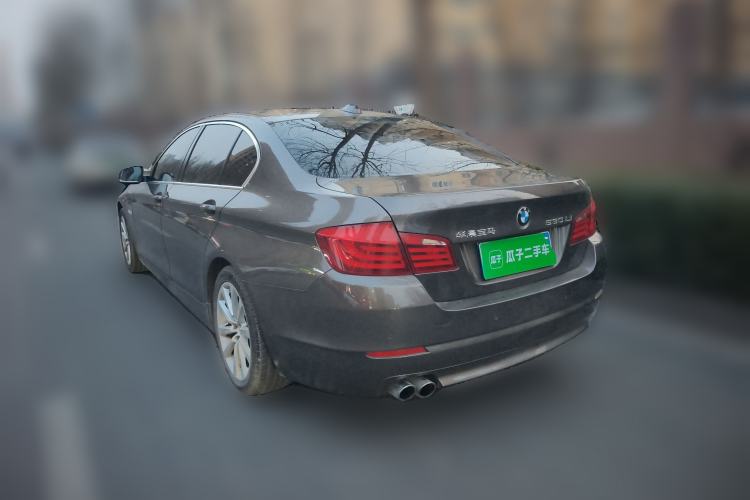 Used BMW 5 Series 2013 530Li Leading Model Rear Left 45 Deg