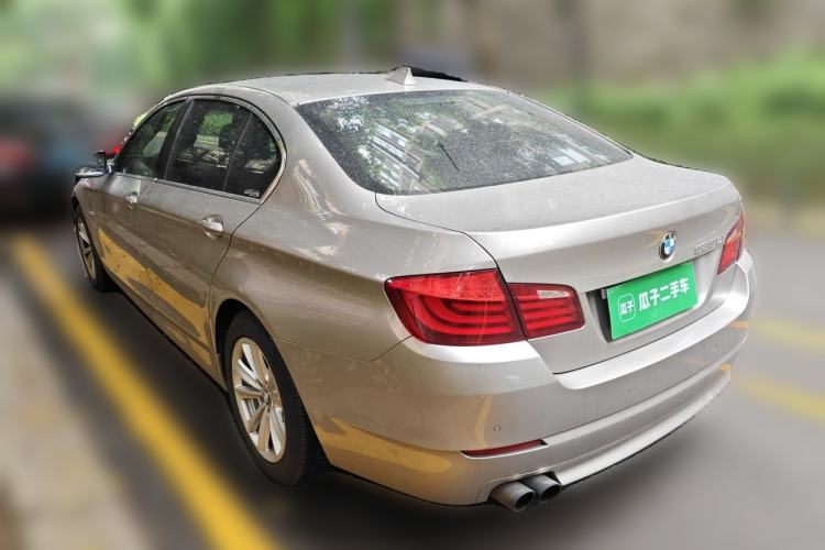 Used BMW 5 Series 2013 525Li Leading Model Rear Left 45 Deg