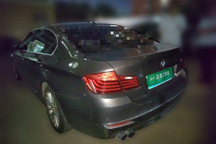 Used BMW 5 Series 2013 525Li Leading Model Rear Left 45 Deg