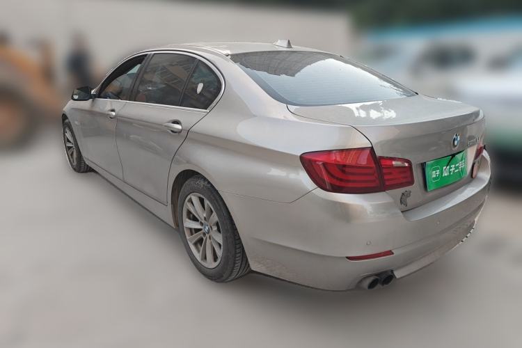 Used BMW 5 Series 2013 525Li Leading Model Rear Left 45 Deg