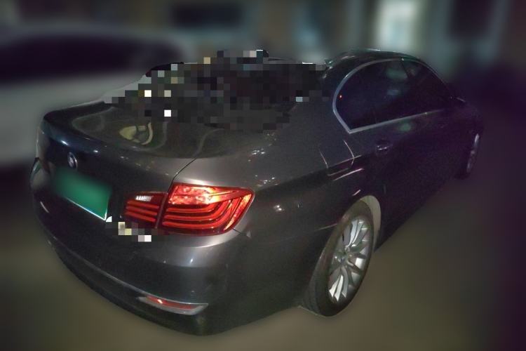 Used BMW 5 Series 2013 525Li Leading Model Rear Right 45 Deg