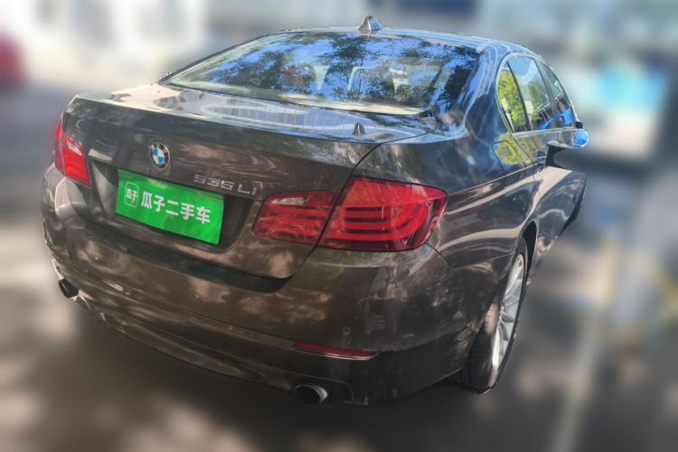 Used BMW 5 Series 2013 535Li Luxury Model Rear Right 45 Deg
