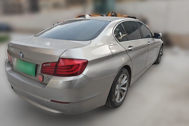 Used BMW 5 Series 2013 525Li Leading Model Rear Right 45 Deg