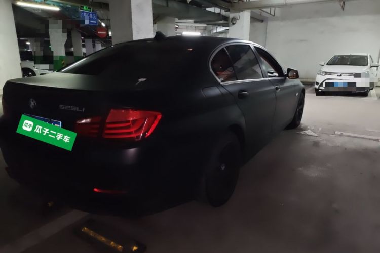 Used BMW 5 Series 2013 525Li Luxury Model Rear Right 45 Deg
