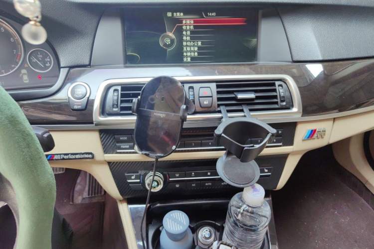 Used BMW 5 Series 2013 525Li Luxury Model Audio And AC Panel