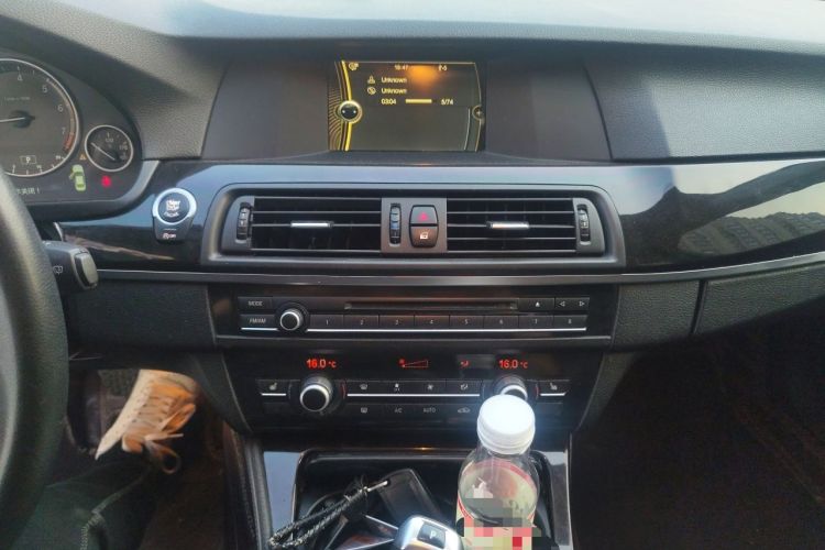 Used BMW 5 Series 2013 525Li Leading Model Audio And AC Panel