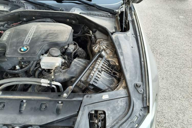 Used BMW 5 Series 2013 525Li Leading Model Engine Bay Left