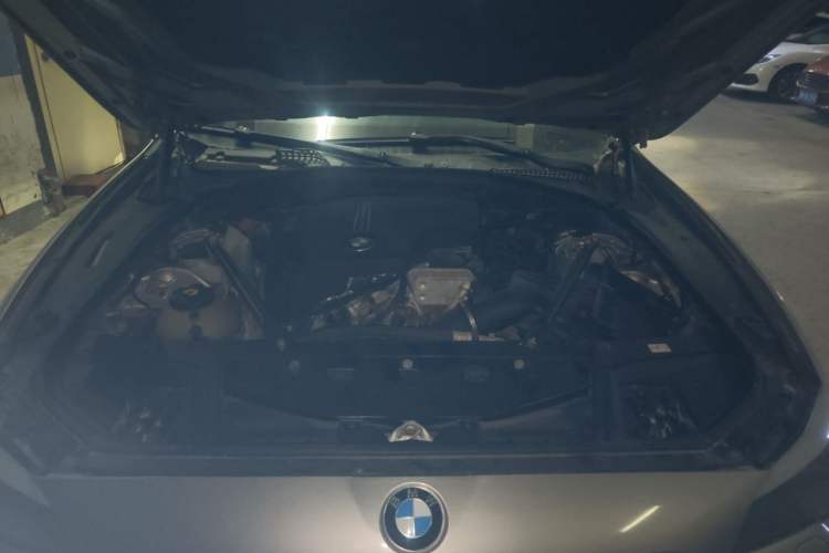 Used BMW 5 Series 2013 525Li Luxury Model Engine Bay
