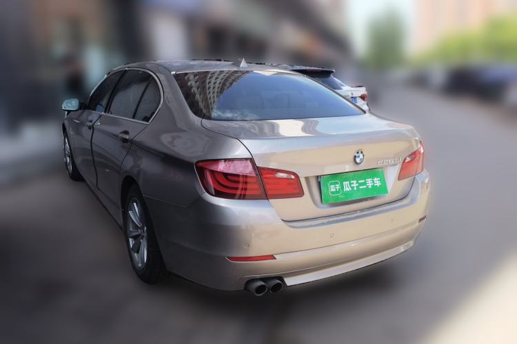 Used BMW 5 Series 2013 525Li Leading Model Rear Left 45 Deg