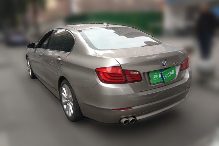 Used BMW 5 Series 2013 530Li Leading Model Rear Left 45 Deg