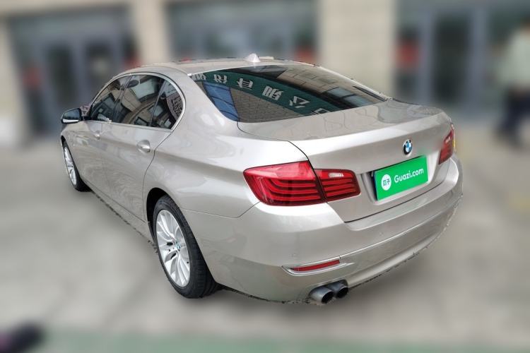Used BMW 5 Series 2013 525Li Leading Model Rear Left 45 Deg