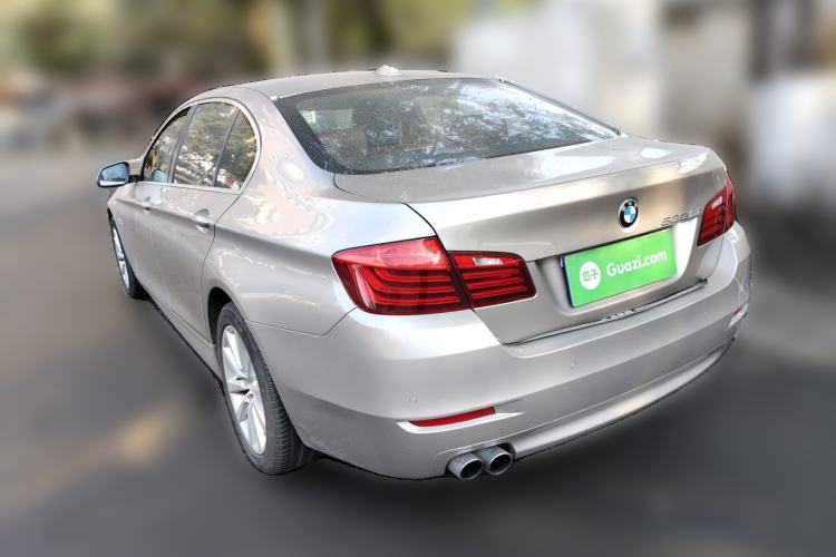 Used BMW 5 Series 2013 530Li Leading Model Rear Left 45 Deg