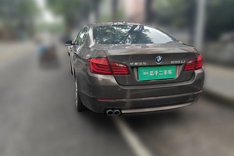 Used BMW 5 Series 2013 530Li Leading Model Rear Left 45 Deg