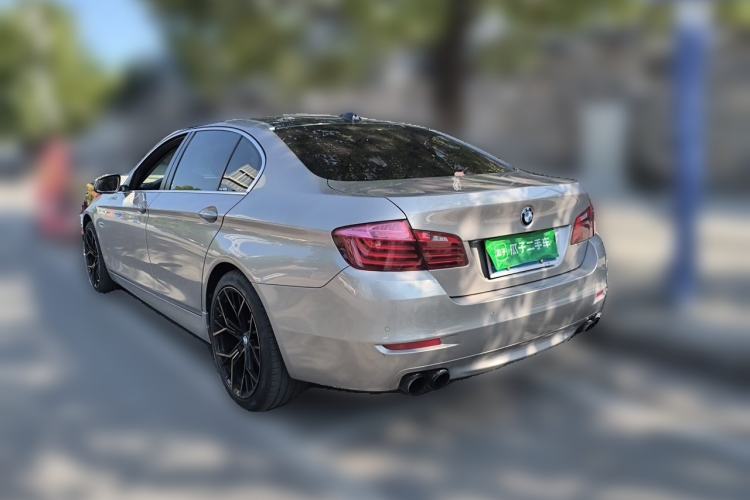 Used BMW 5 Series 2013 535Li Leading Model Rear Left 45 Deg