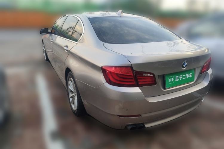 Used BMW 5 Series 2013 525Li Leading Model Rear Left 45 Deg