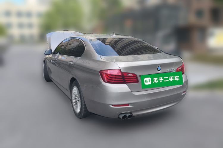 Used BMW 5 Series 2013 525Li Leading Model Rear Left 45 Deg