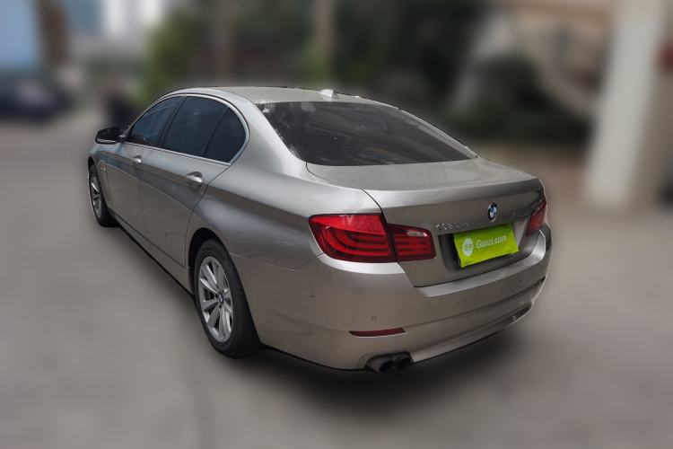 Used BMW 5 Series 2013 525Li Leading Model Rear Left 45 Deg