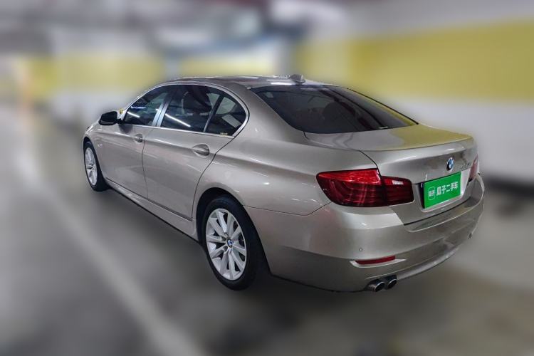Used BMW 5 Series 2013 530Li Leading Model Rear Left 45 Deg