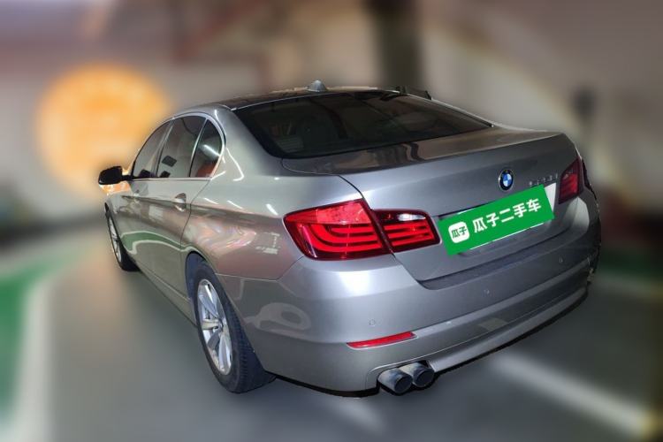 Used BMW 5 Series 2013 525Li Luxury Model Rear Left 45 Deg
