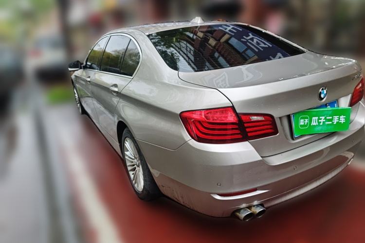 Used BMW 5 Series 2013 525Li Leading Model Rear Left 45 Deg