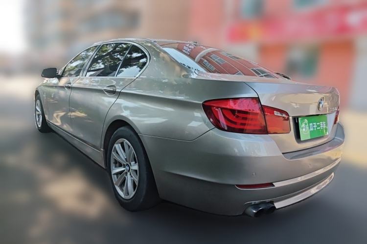 Used BMW 5 Series 2013 525Li Luxury Model Rear Left 45 Deg