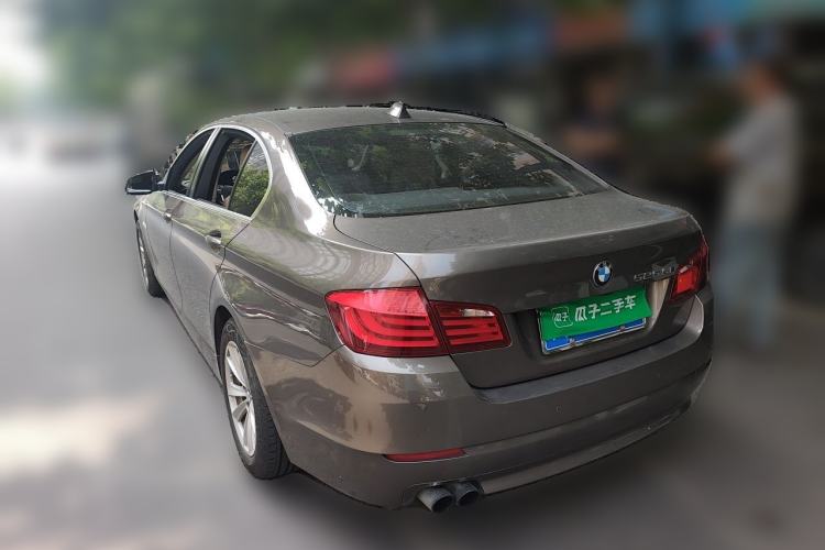 Used BMW 5 Series 2013 525Li Luxury Model Rear Left 45 Deg
