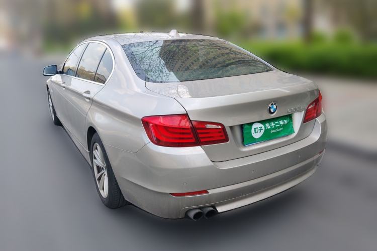 Used BMW 5 Series 2013 525Li Luxury Model Rear Left 45 Deg