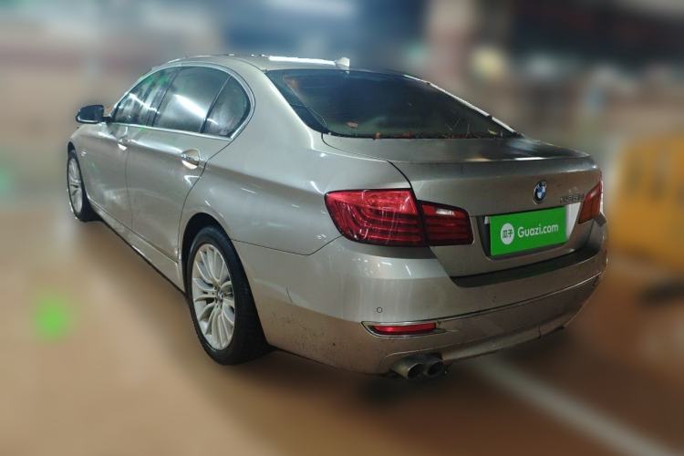 Used BMW 5 Series 2013 525Li Leading Model Rear Left 45 Deg