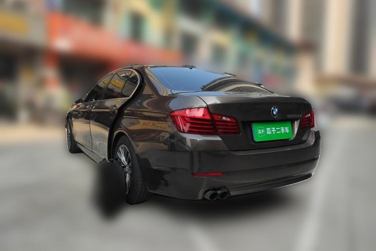 Used BMW 5 Series 2013 525Li Luxury Model Rear Left 45 Deg