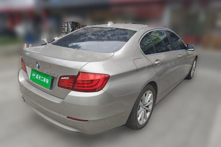 Used BMW 5 Series 2013 530Li Leading Model Rear Right 45 Deg