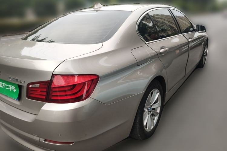 Used BMW 5 Series 2013 525Li Luxury Model Rear Right 45 Deg