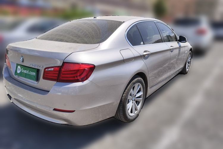Used BMW 5 Series 2013 525Li Luxury Model Rear Right 45 Deg