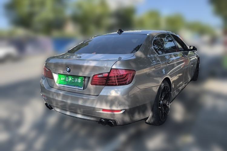Used BMW 5 Series 2013 535Li Leading Model Rear Right 45 Deg