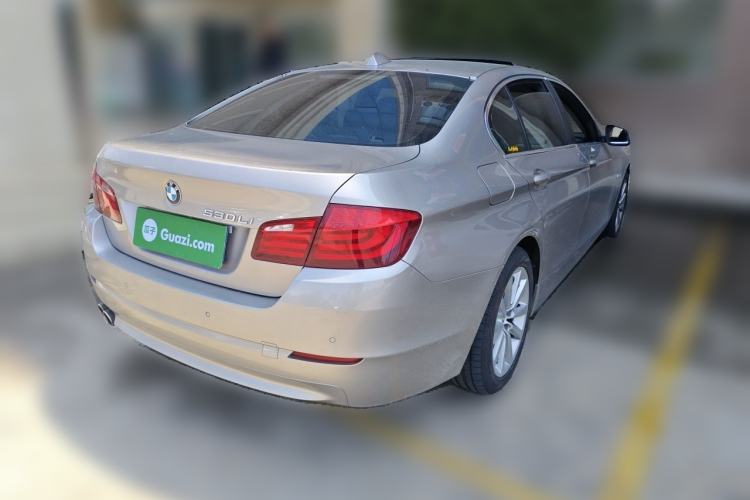 Used BMW 5 Series 2013 530Li Leading Model Rear Right 45 Deg